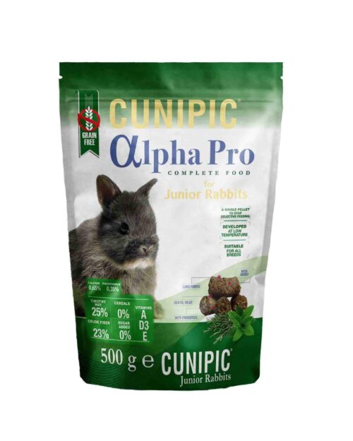 Cunipic Alpha Pro Rabbit - hrana za odraslog kunića 500g