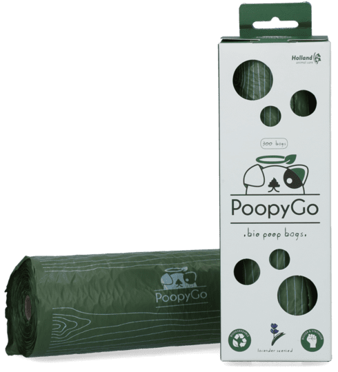PoopyGo Bio, higijenske bio vrećice, miris lavande, kutija 300kom
