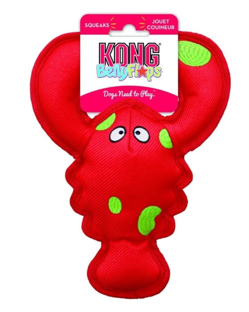 Kong Belly Flops jastog M, plutajuća igračka za pse