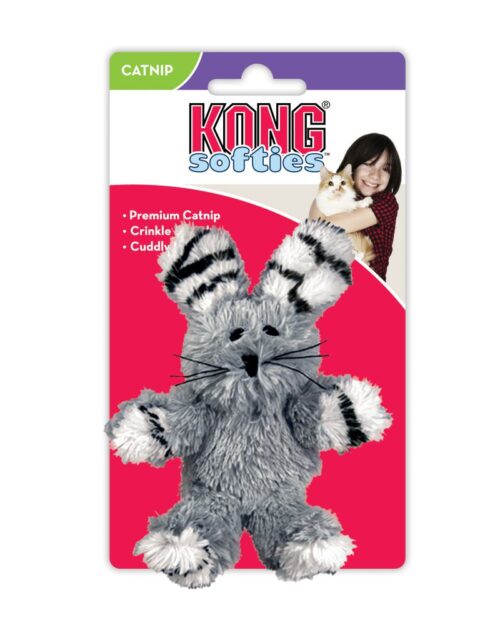Kong Cat Softies Fuzzy Bunny