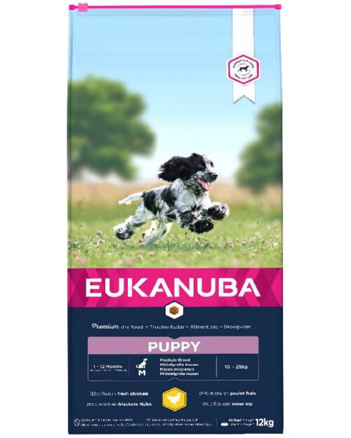 Eukanuba Puppy Medium 12kg