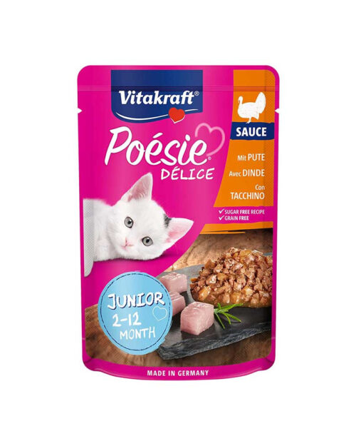 vitakraft-poesie-deli-sauce-junior-with-juicy-turkey-breast-in-a-fine-sauce-85g-grain-free-cat-wet-food