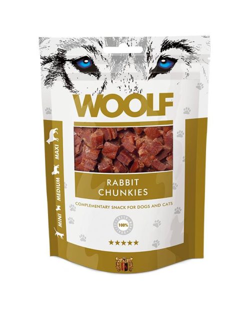 woolf poslastice chunkies rabbit