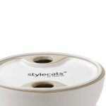 Hunter Ceramic Cat Bowl LANGA BIJELA – keramička zdjelica s postoljem za mačke - Slika 2