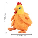 KONG Layerz Forage Hen plišana igračka za pse (Medium) - Slika 2