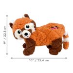 KONG Scampers Crvena Panda plišana igračka za psa - Slika 2